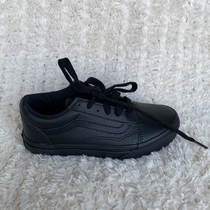 Kids Black Vans - NWOT